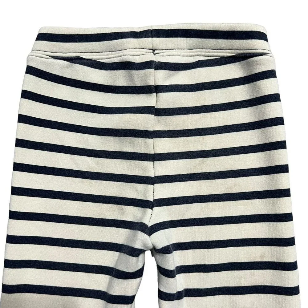 Baby Gap 4Y Navy Striped Heart Cozy Lined Leggings